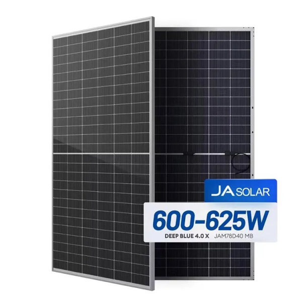 JAM78D40 JA 600-625/MB/1500V bifacial solar panel