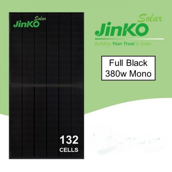 JKM370-390M-6RL3-B Jinko mono-facial all black solar panel