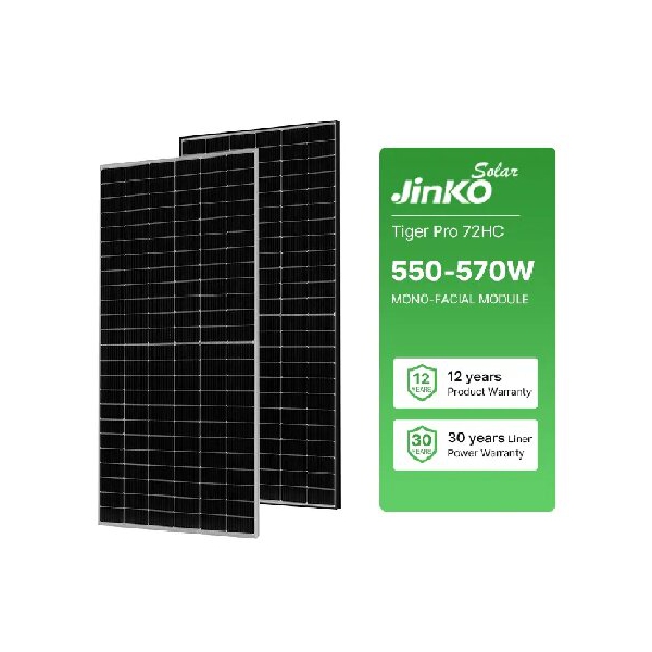 JKM550-570M-72HL4-V Jinko Tiger Pro solar panel