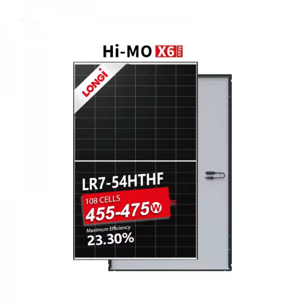 LR7-54HTHF 455-475M Longi mono-facial solar panel