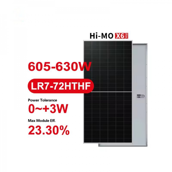 LR7-72HTHF 605-630M Longi mono solar panel