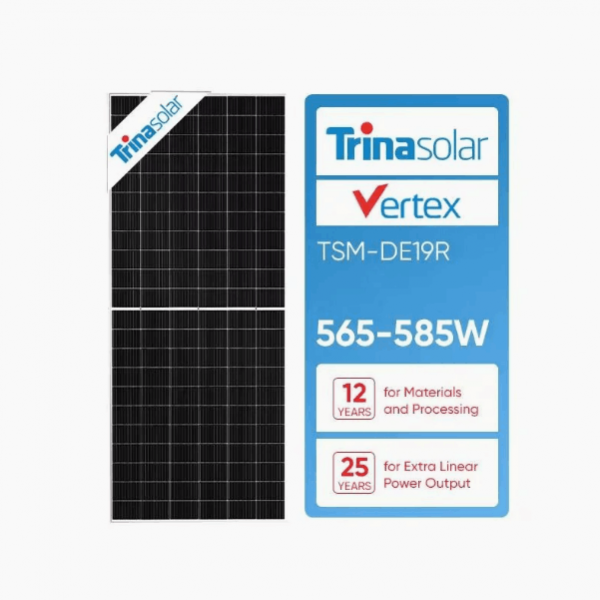 TSM-DE19R Trina Vertex 565-585W mono solar panel