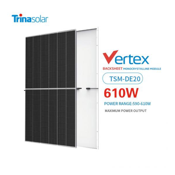 TSM-DE20 trina Vertex 590-610W  mono solar panel