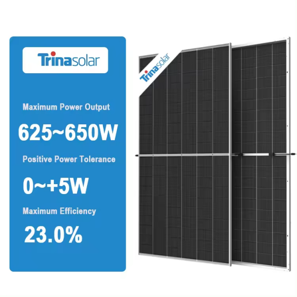 TSM-NEG20C.20 Trina 625-650W bifacial solar panel